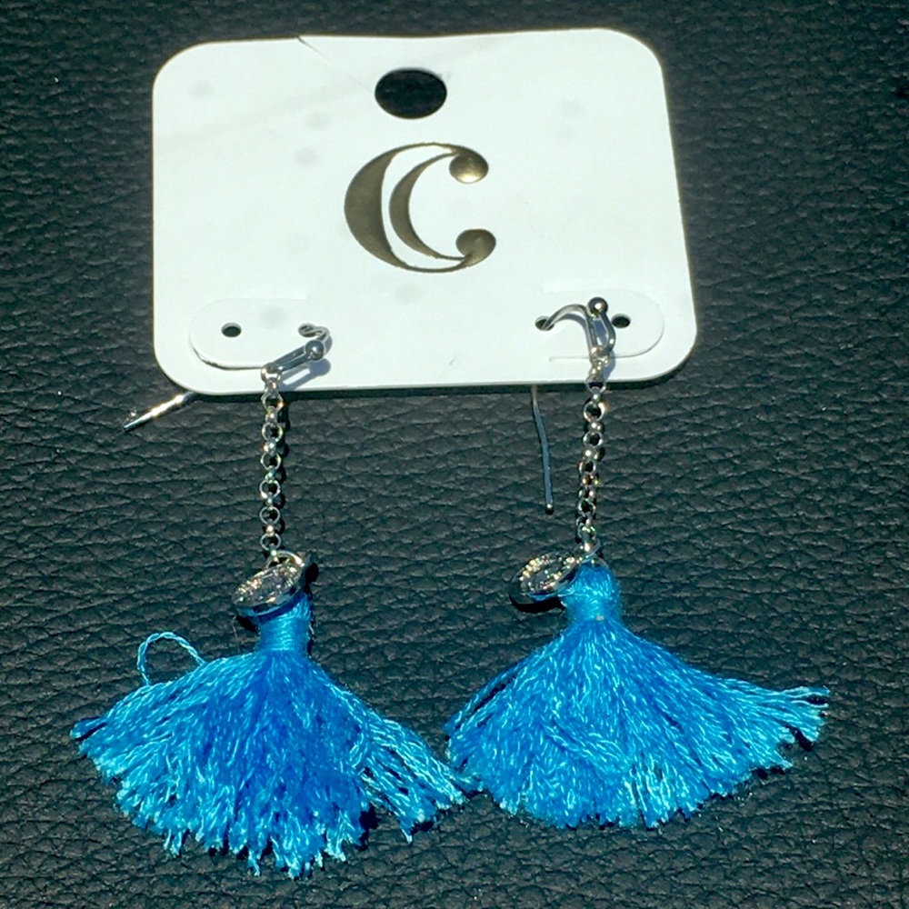 NWT Charming Charlie Tassel Earrings